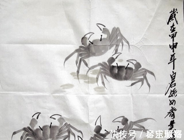 齐白石&齐白石最小孙女才貌双绝,画作落款却备受争议,网友你能咋的