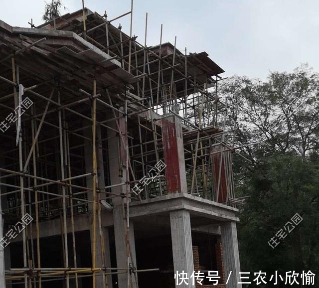 墙体|农村盖房别被施工队给骗了，这才是框架结构的标准做法