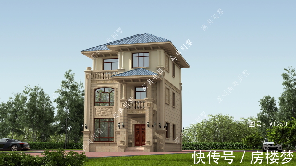 别墅|农村别墅风格应有尽有，你想要的这里都有，最爱的还是简欧风格