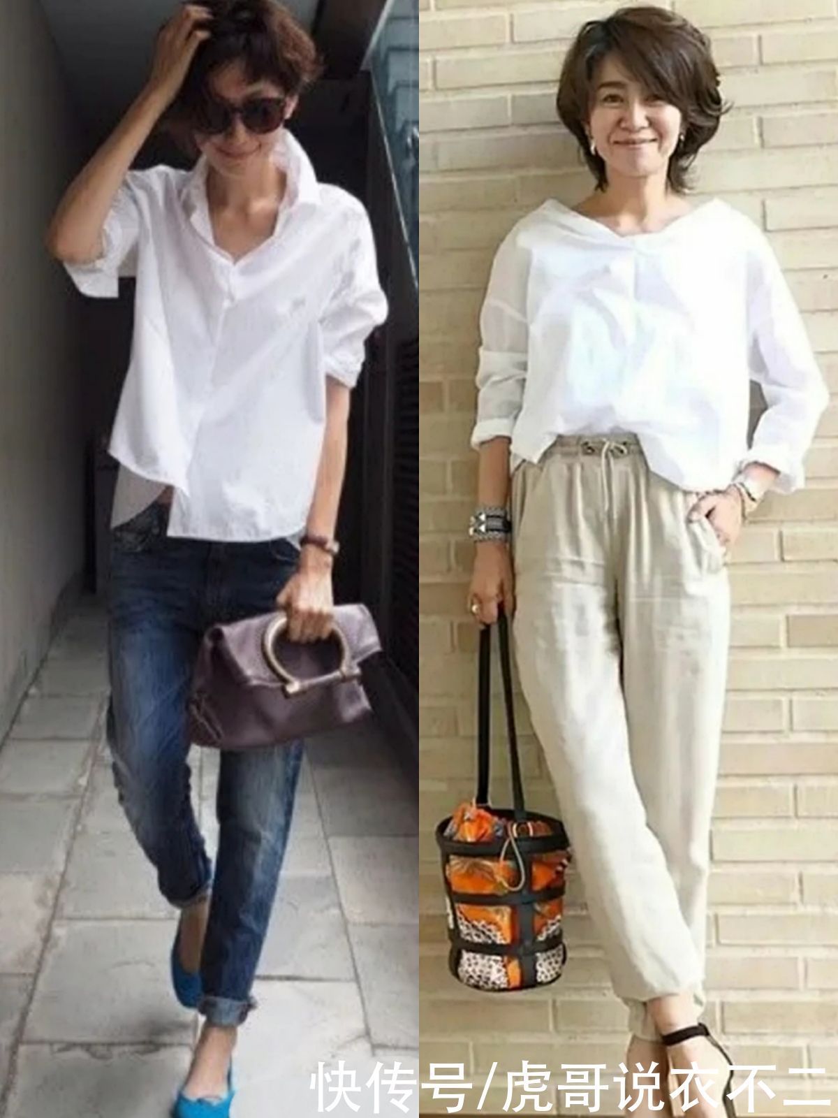 穿搭 女人年过半百别穿得大红大绿,瞧日本主妇的中年穿搭,高级又优雅