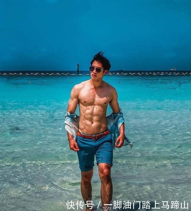 肌肉|帅气的五官、紧实的身材,阳光型男的胸肌、腹肌、人鱼线真上头!