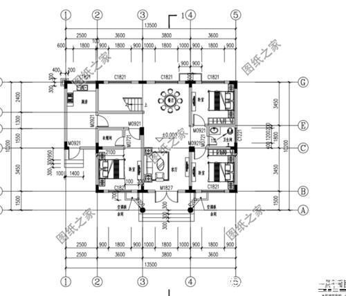 卫生间|推荐三款二层自建房设计图,占地不超过120平米,依旧大气时尚