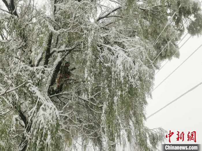 中建八局|今日立冬，来看风雪中雄安最美的风景！