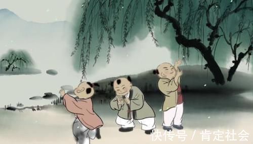 诗情画意&杨万里特别有趣一首诗:看似写孩童玩闹,实际寓意深刻,堪称经典