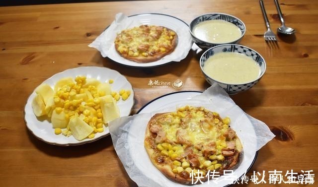 两口子的极简早餐，只有3样好吃又好做，不精致但营养，跟着做吧