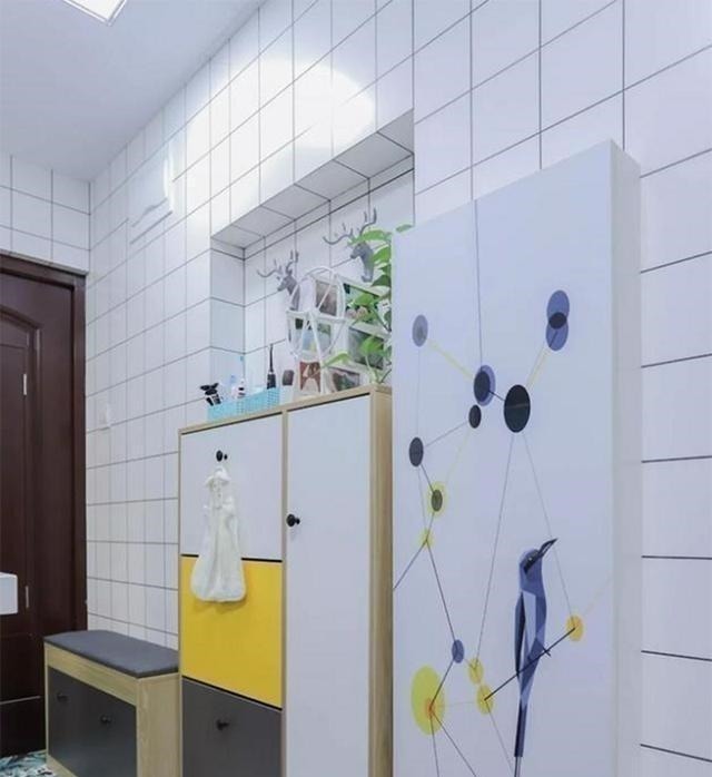 鞋凳|33㎡小户型，住出了两室一厅的感觉，2㎡卫生间还有干湿分离！