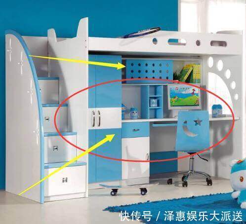 书桌|上床下桌，是小户型的''福音''，帮你多出个衣柜，''偷''点空间