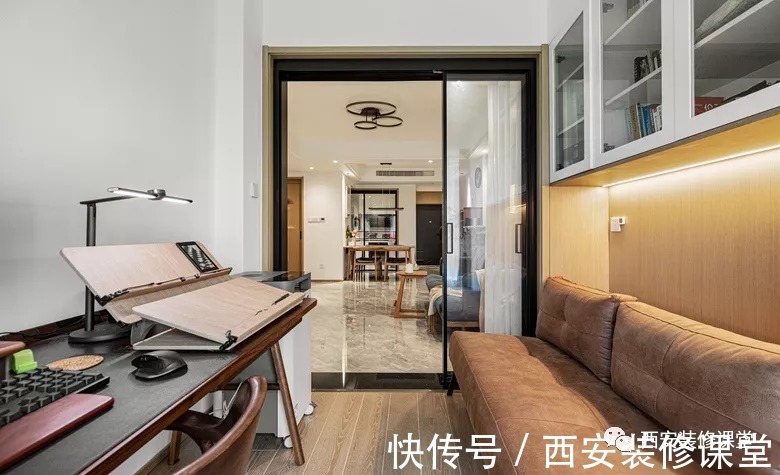 木质|95㎡两室简约,自己喜欢的混搭