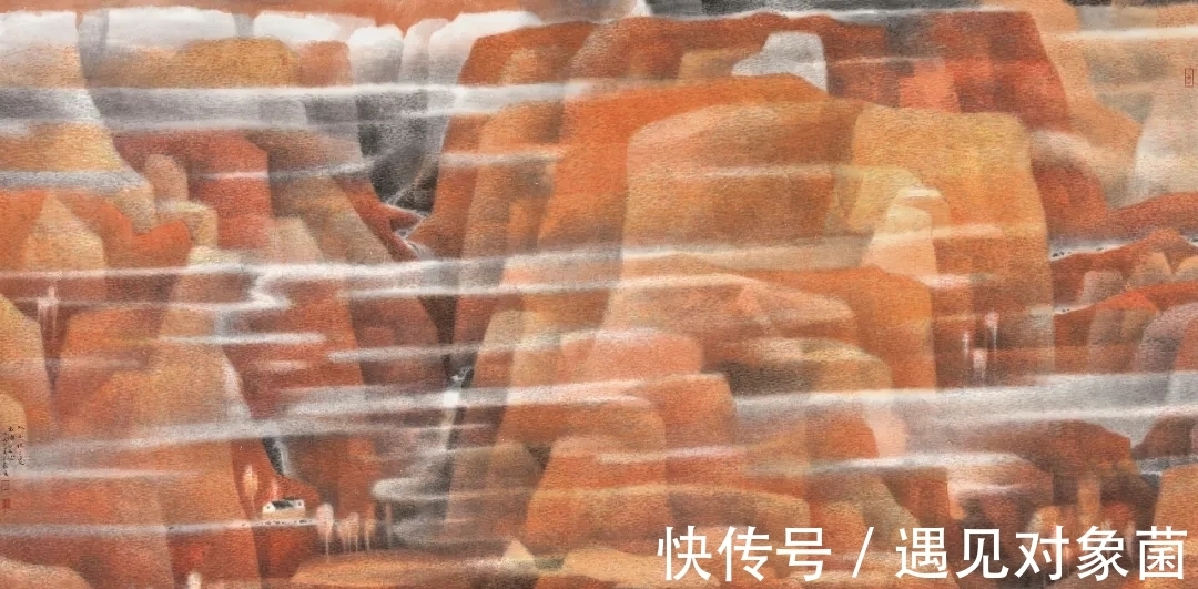 乐震文|海上画坛｜乐震文山水画