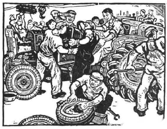 广州美术学|老照片带您回忆 1960年《人民日报》上的美术木刻作品