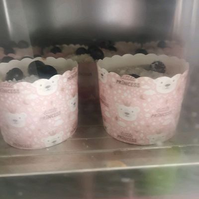 低筋面粉|蓝莓纸杯蛋糕