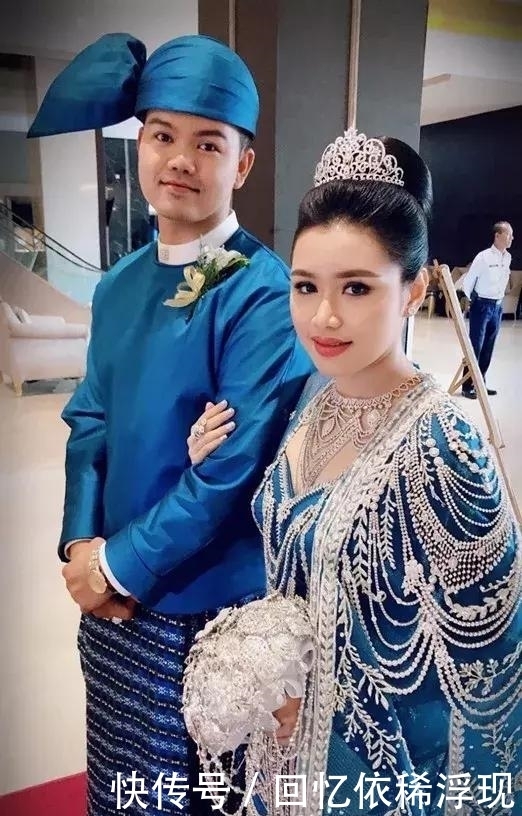 嫁衣|缅甸又一场土豪婚礼!光新娘身上的衣服、配饰就值600多万人民币
