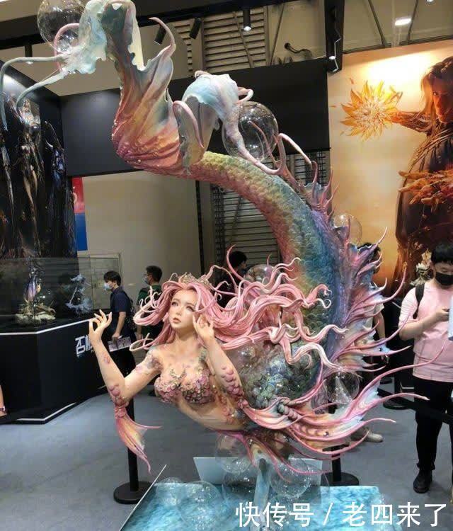 美人鱼|手办不需要做到血管清晰可见，若能做到翻糖蛋糕的细腻，也值了