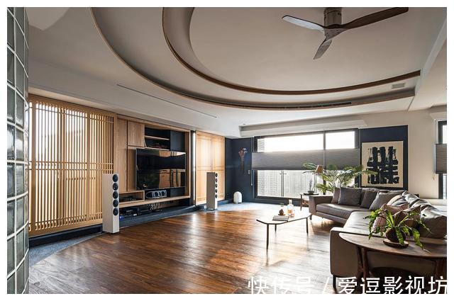 老板|这是一个企业老板的豪宅,230㎡的大平层,独特而大气,超有品味!