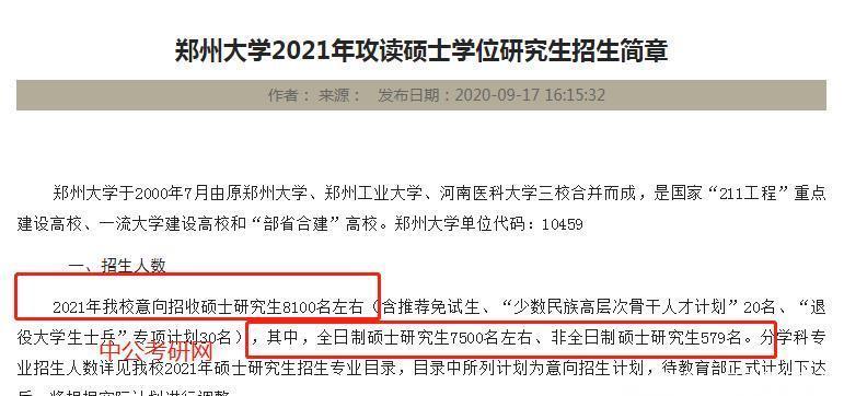 制硕士研究生|扩招1000+人！44所高校2021继续扩招