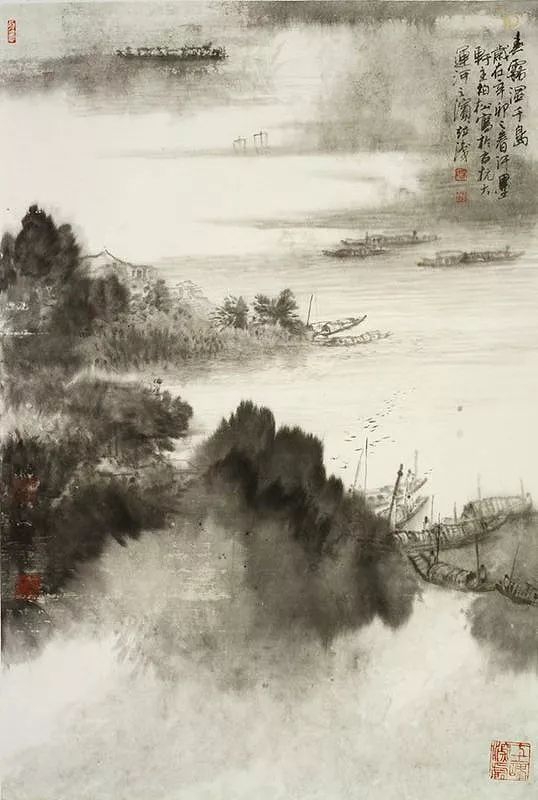 弃武从文！笔歌墨舞·喜庆元宵——壬寅2022年宋柏松国画作品鉴赏