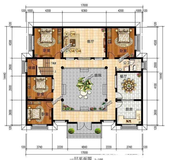 建房者|带庭院的中式别墅，拥有一栋，已经超越了99的建房者