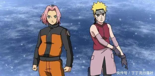 忍者|火影当忍者们互换造型,小樱太中二,天天比雏田还夸张!