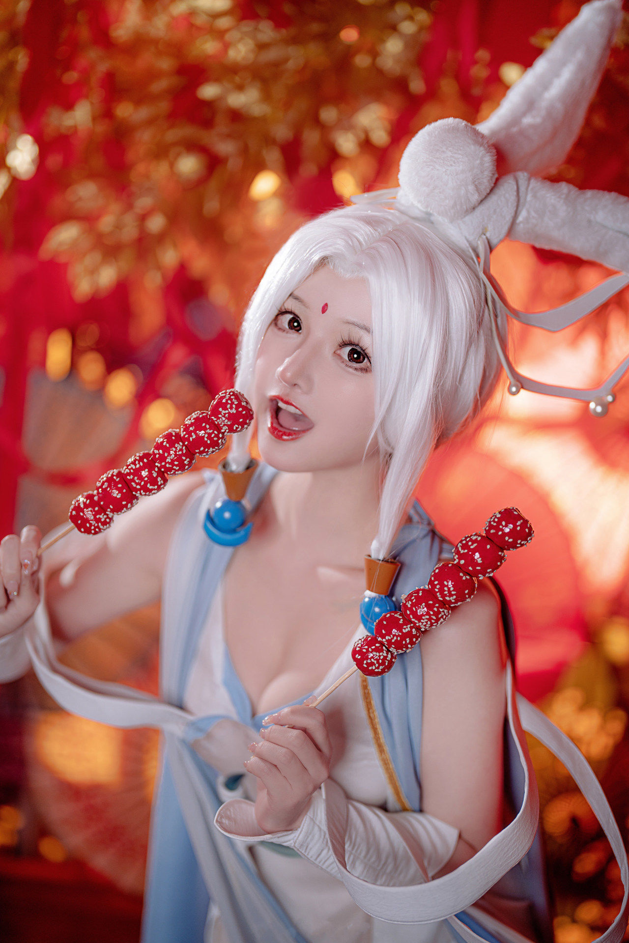 广寒仙子|《神仙道3》广寒仙子cosplay