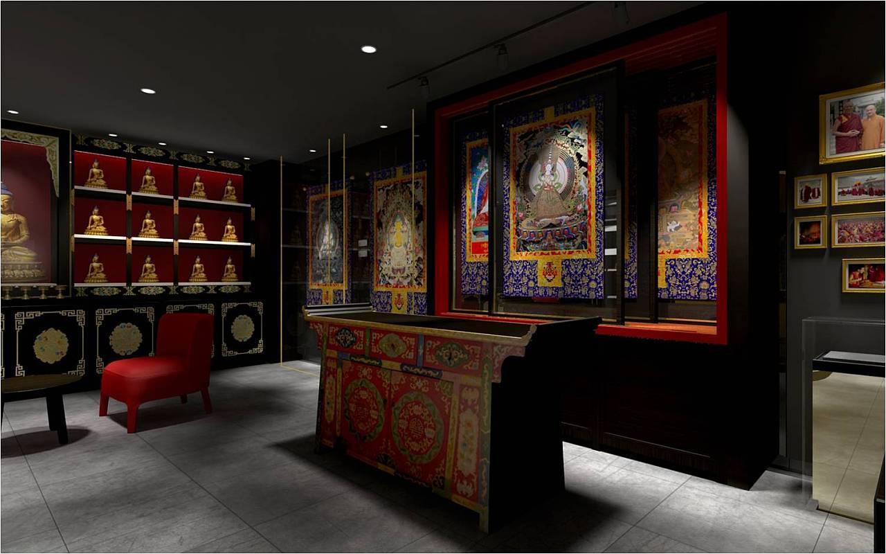 藏传佛教|菩提道品品牌空间设计