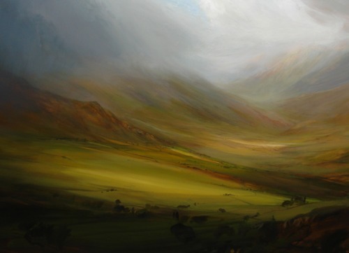 詹姆斯·诺顿&美风美景,大地的胸怀!英国画家詹姆斯·诺顿的油画