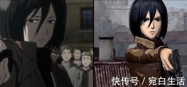 贝特霍尔德|进击巨人动漫游戏画风对比:铠之巨人帅炸,阿尼深刻诠释冰山美人