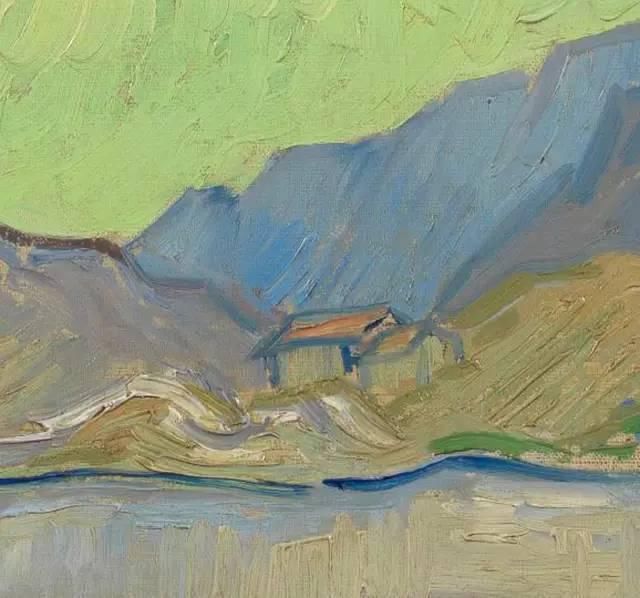  梵高|西方艺术大师们的油画作品细节，望尘莫及！