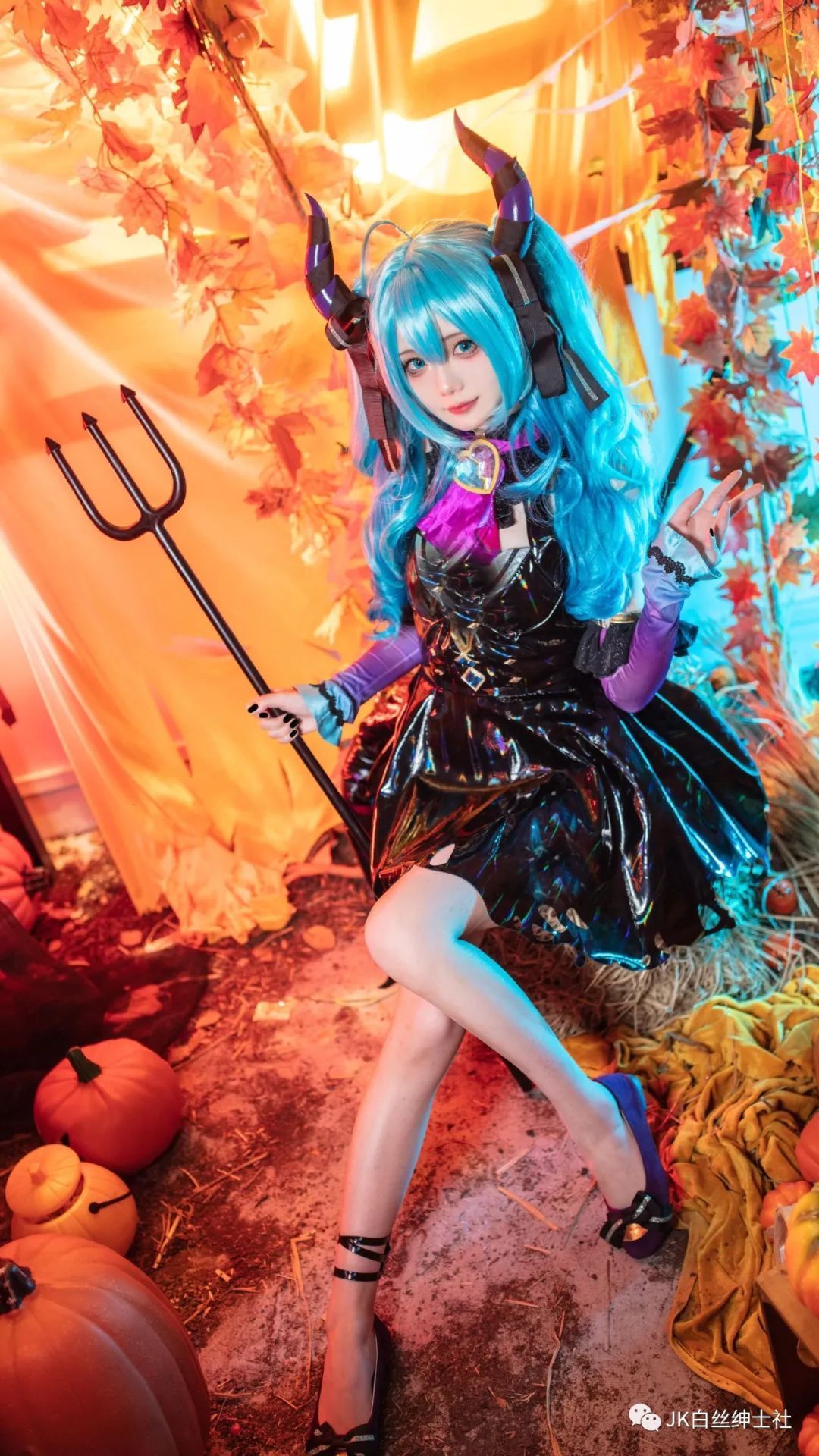 cos:?初音小恶魔cos正片@皖鸽鸽