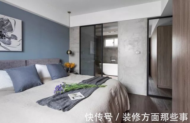 爱花|93㎡现代简约,阳台的清新,透过玻璃充满了全屋!