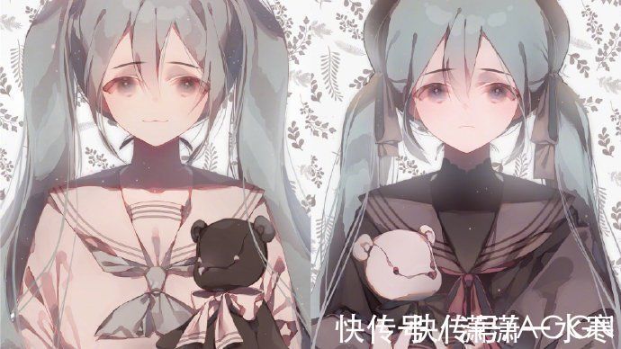 大佬|这位画师大佬的初音太适合当头像了，公主殿下表情既可爱又丰富