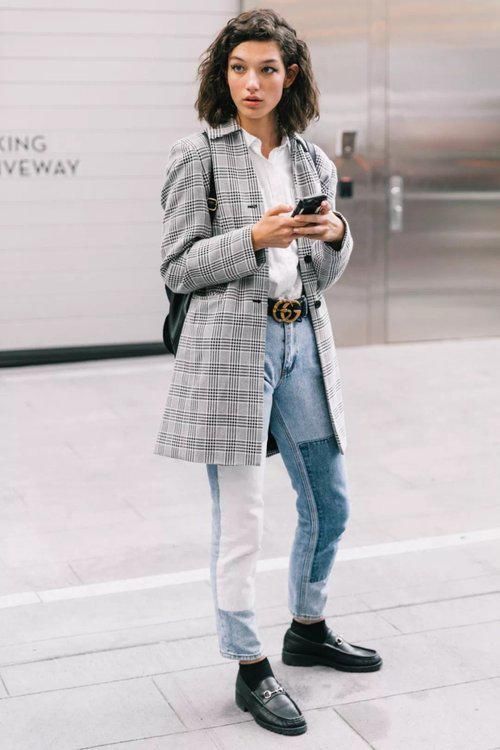 西装外套不会搭配,一件牛仔单品就够了,各种风格完美拿捏!