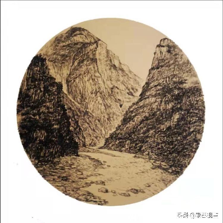 陕西#大美山河在巫溪——陕西当代国画艺术研究院赴重庆巫溪写生