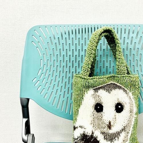 编织|把编织玩出新创意,棒针、钩针结合起来,提花也能用钩针表现