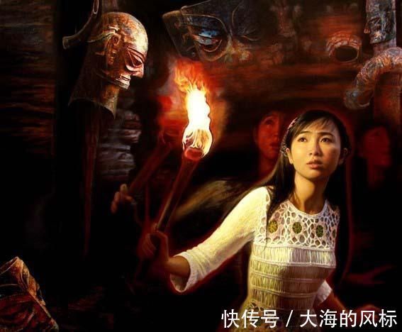 阳光下@国内人体油画中最性感最有争议的人体模特