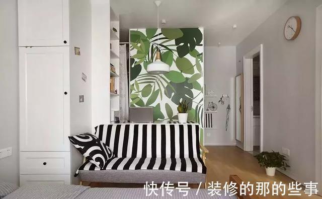 衣帽间|30平米小户型公寓,巴掌大的地方,卧室、厨房、卫生间啥都有