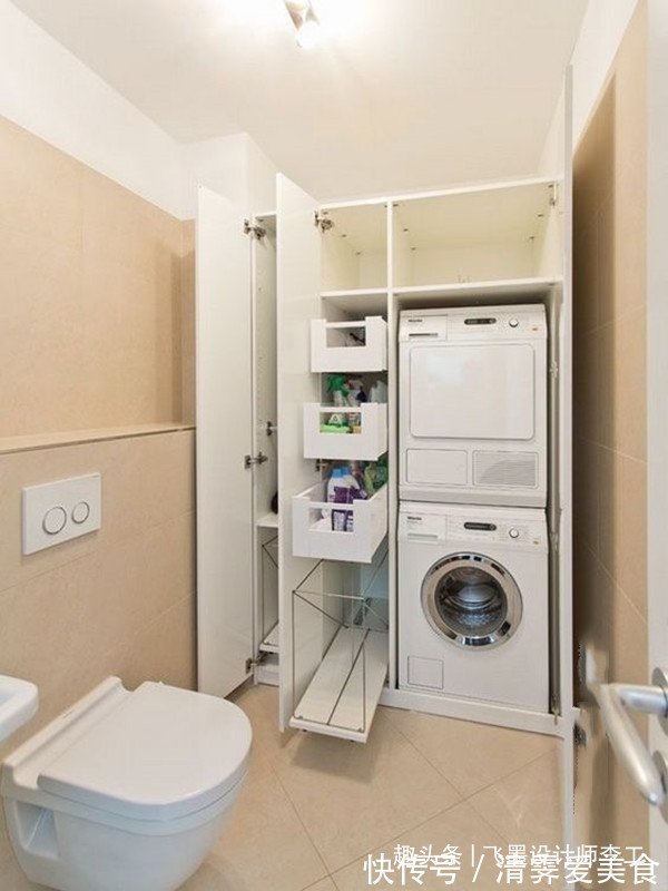 浴室柜|明明都住进去了，他家卫生间却还是这么干净！5个小技巧藏着正好