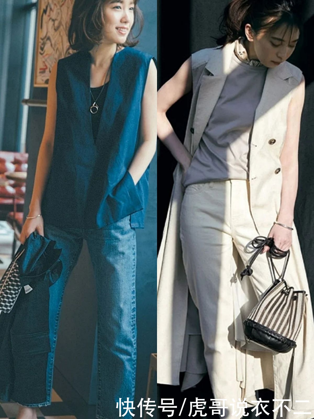 讲真，没有比牛仔裤更适合40岁女人的单品了，这么搭休闲又时尚