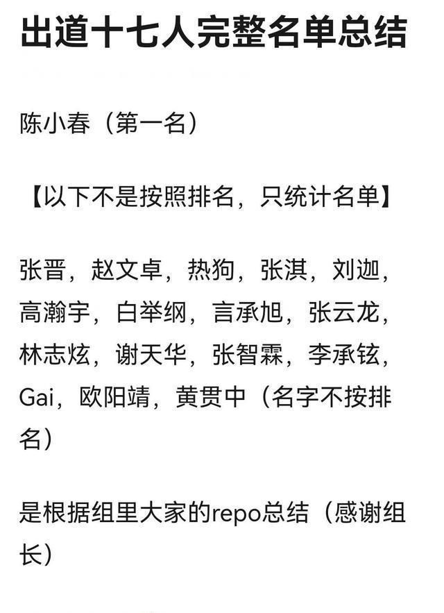 網曝《披哥》成團名單,陳小春C位出道,張衛健攜《追哥2》來襲