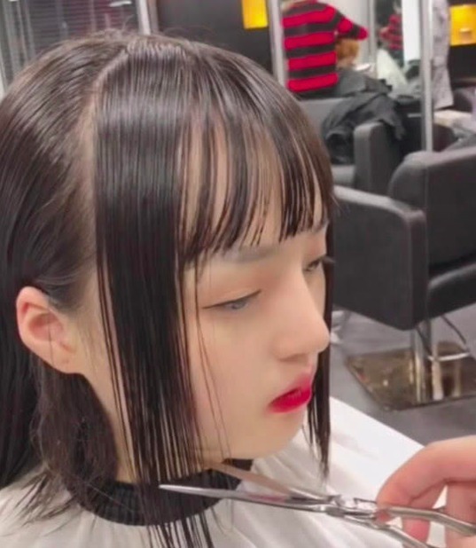理发师 女子脸大被嘲笑,去理发店剪成“气质女神”,网友发型遮百丑!