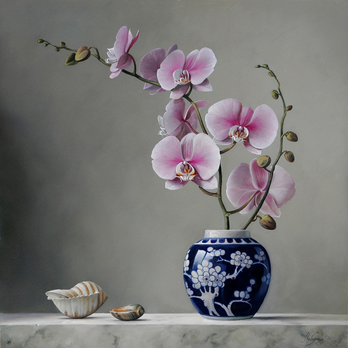 绘画!比利时画家瓦格曼斯的油画,笔触细腻,逼真生动