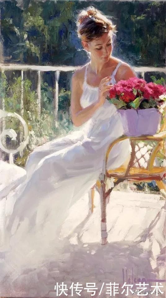 弗拉基米尔&俄罗斯画家弗拉基米尔人体油画里的美女,美得让人难忘