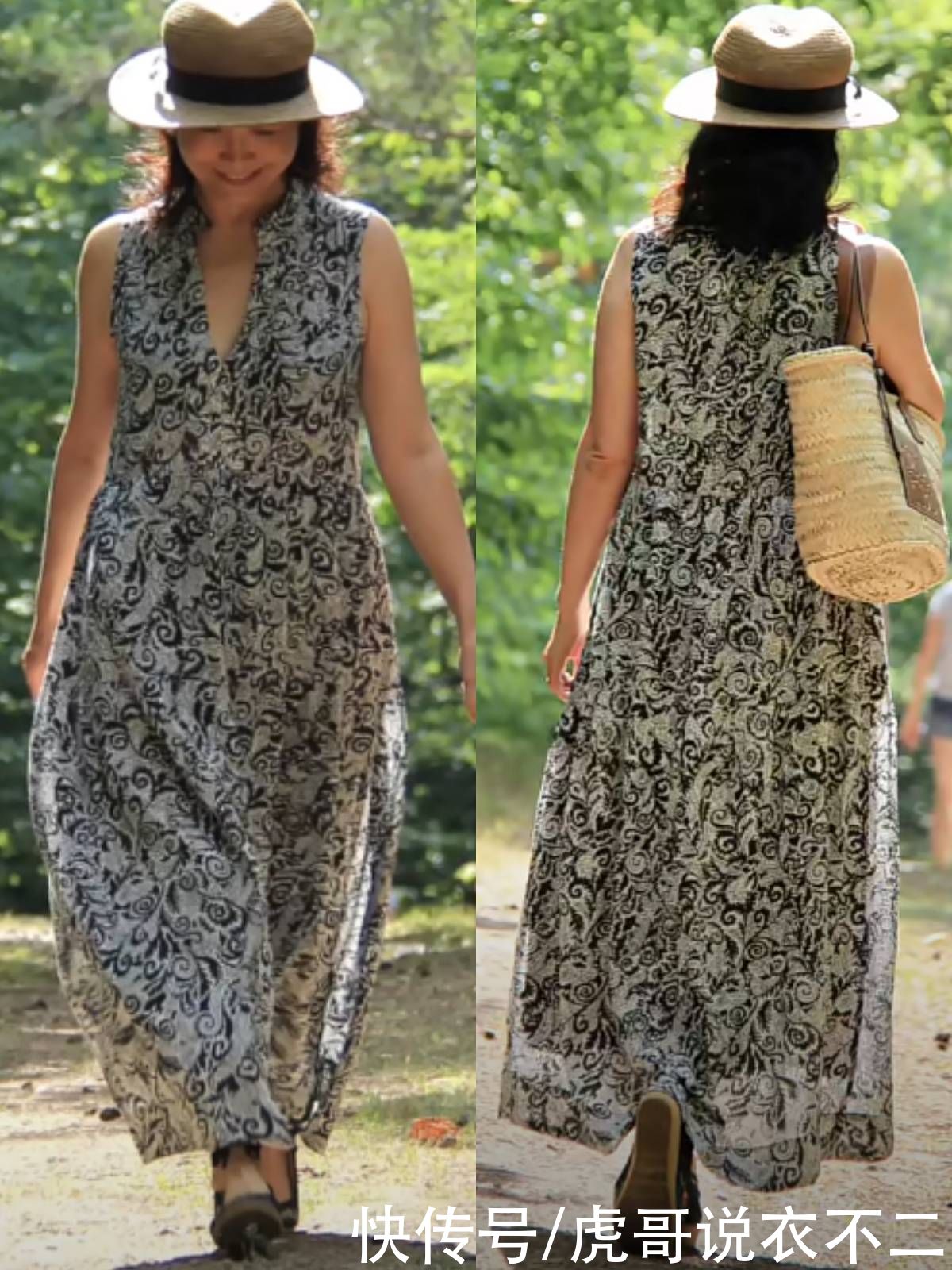 露肤|年过半百依旧年轻漂亮，这位大龄“姐姐”的穿搭术，值得大众借鉴