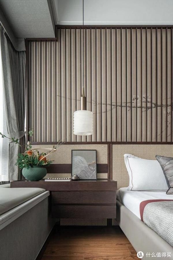 背景墙|生活艺术家 篇二十:广东夫妻的新家火了,坚持全屋“含蓄风”,进门后高级感藏不住了