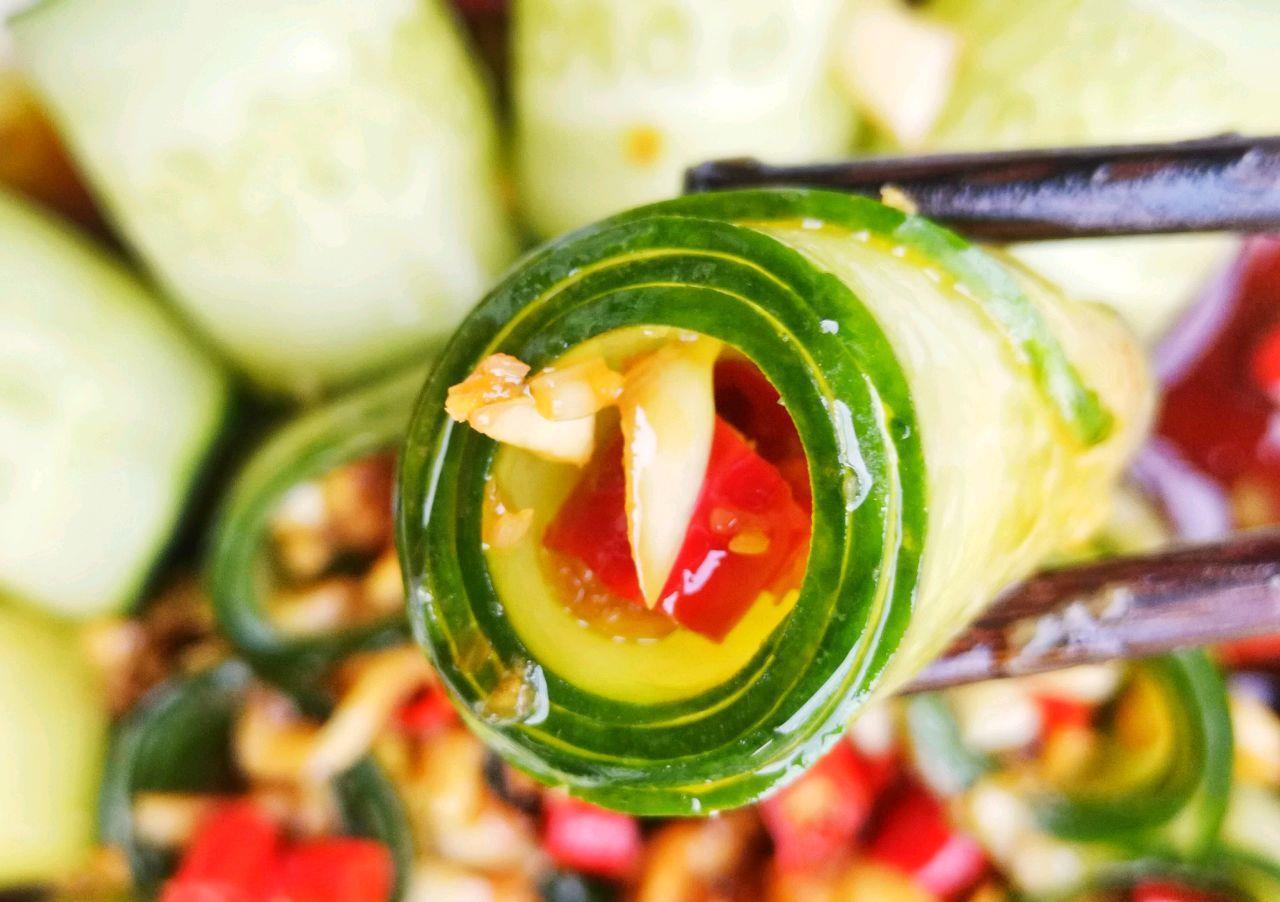 味道|黄瓜此做法,不仅颜值高,味道也很好,大人孩子都喜欢吃