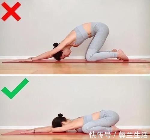体式|20个最容易做错的瑜伽体式,第1个很多人做错了