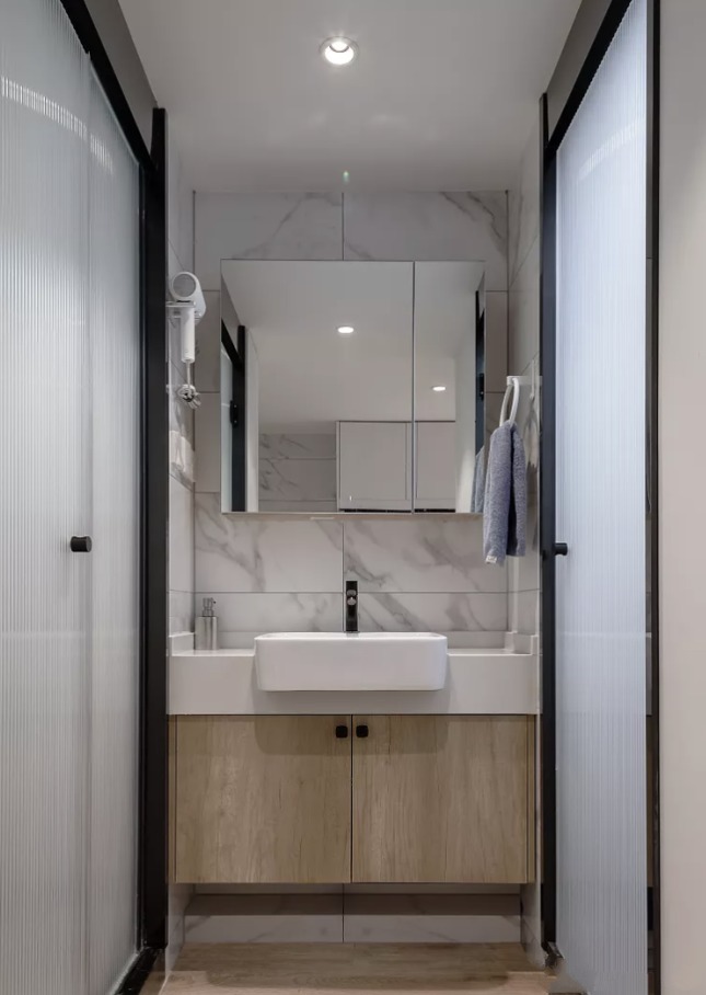 套房子|小户型拥有超强收纳空间又美观大气他家45平这么设计,值得学习