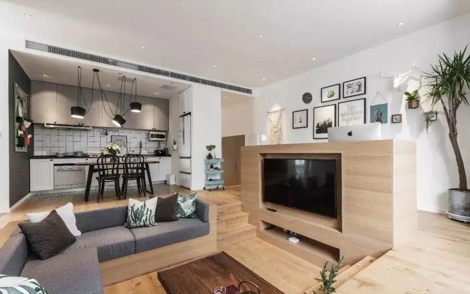 下沉式|等我有了大新房,客厅也要设计下沉式,拿豪宅都不换!