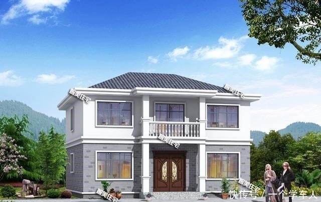 乡村|一款120平的二层别墅，适合父母养老，100%的乡村满意度！