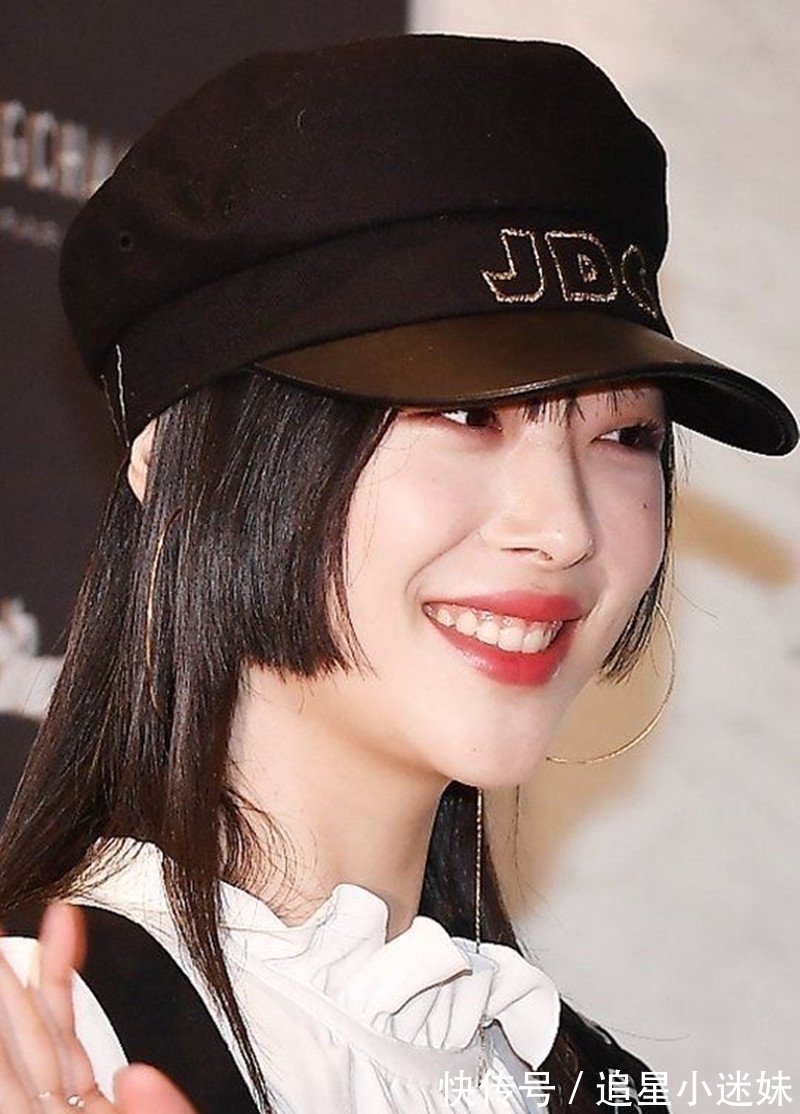 小蛮腰|被崔雪莉惊艳了，换了“公主切”像漫画美少女，看一眼好想谈恋爱