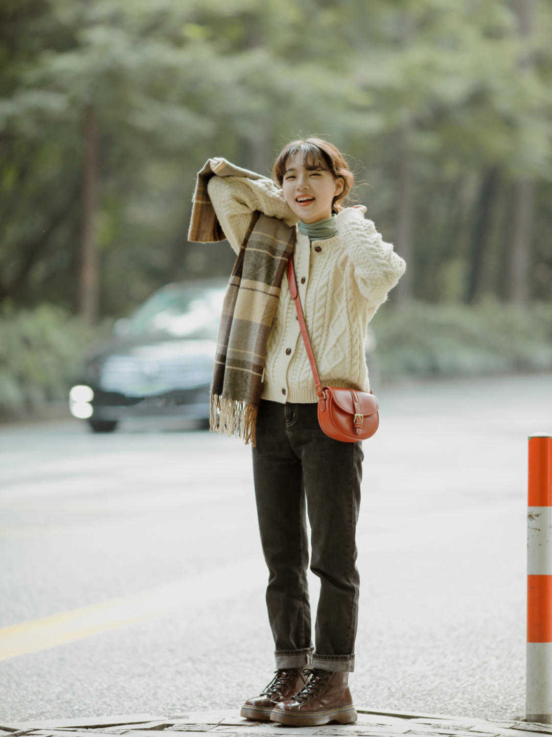 毛衣 冬天穿衣没头绪？看看这些乖巧又时髦的冬季穿搭，舒适洋气又日常